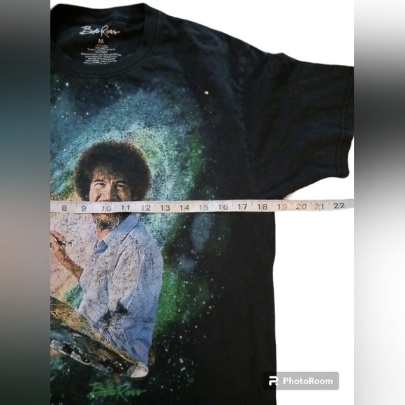 Bob Ross tee.  Mens medium. - Picture 5 of 5